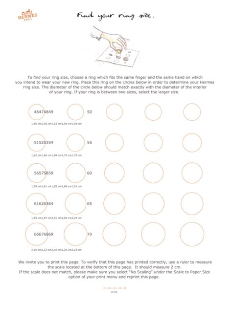 hermes cor ring|Hermes ring size guide.